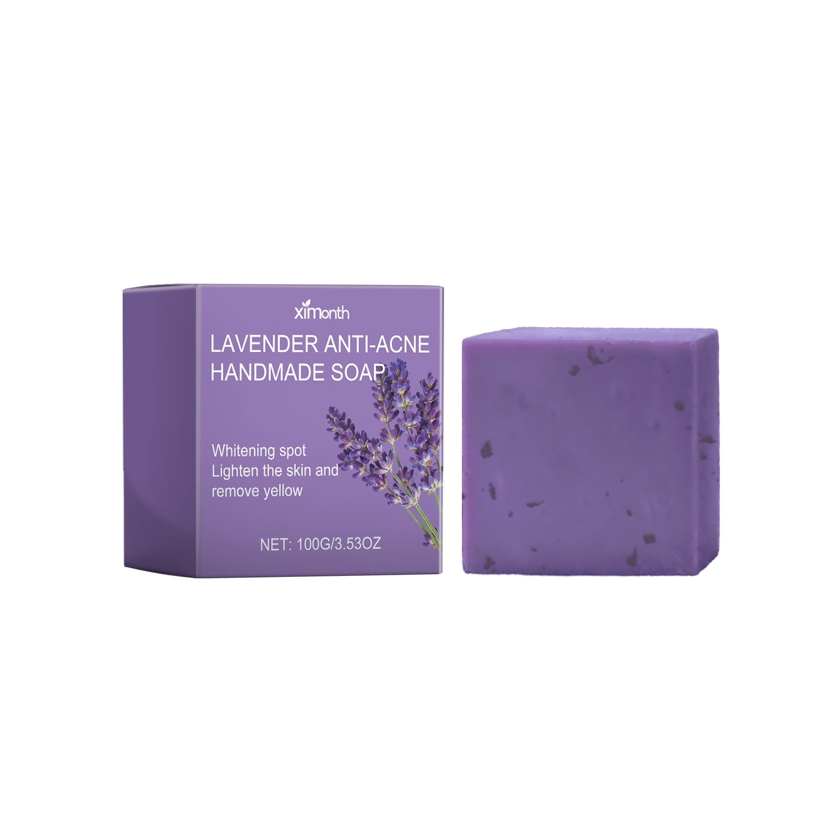 Lavender Anti-Acne Handmade Soap - Calming, Clarifying, & Gentle on Skin