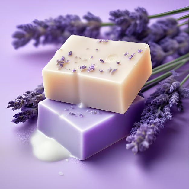 Lavender Anti-Acne Handmade Soap - Calming, Clarifying, & Gentle on Skin